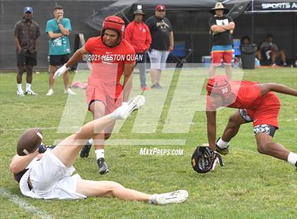 Thumbnail 2 in Mater Dei vs. Mission Viejo (Battle at the Beach 7x7) photogallery.