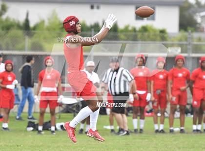 Thumbnail 1 in Mater Dei vs. Mission Viejo (Battle at the Beach 7x7) photogallery.