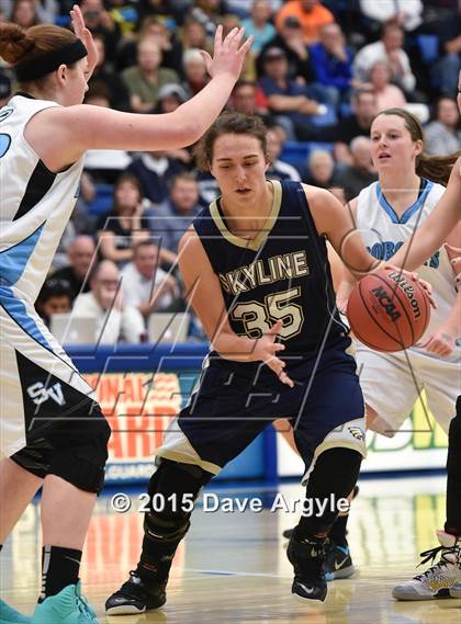 Thumbnail 2 in Sky View vs. Skyline (UHSAA 4A Final) photogallery.