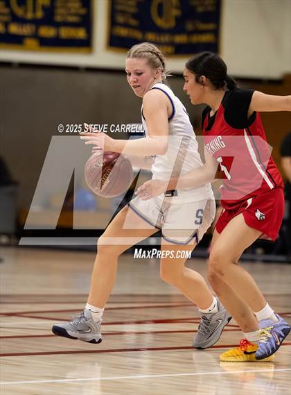 Thumbnail 2 in FR: Shasta vs Corning (Lady Falcons Tournament) photogallery.