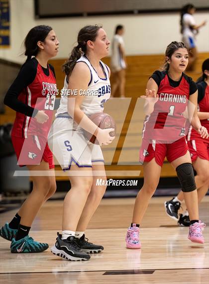 Thumbnail 1 in FR: Shasta vs Corning (Lady Falcons Tournament) photogallery.
