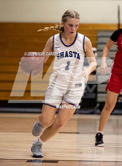 Thumbnail 2 in FR: Shasta vs Corning (Lady Falcons Tournament) photogallery.