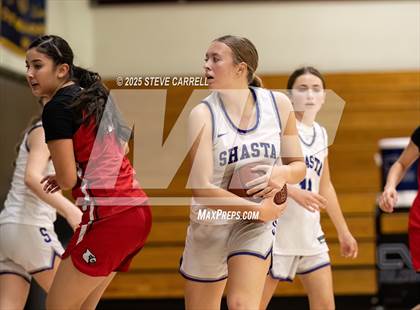 Thumbnail 1 in FR: Shasta vs Corning (Lady Falcons Tournament) photogallery.