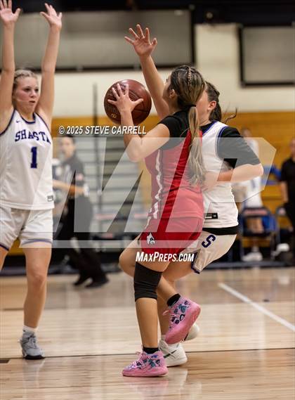 Thumbnail 3 in FR: Shasta vs Corning (Lady Falcons Tournament) photogallery.