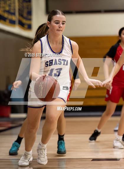 Thumbnail 2 in FR: Shasta vs Corning (Lady Falcons Tournament) photogallery.