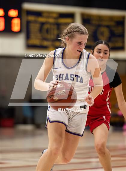 Thumbnail 2 in FR: Shasta vs Corning (Lady Falcons Tournament) photogallery.