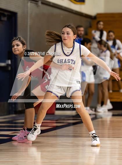 Thumbnail 3 in FR: Shasta vs Corning (Lady Falcons Tournament) photogallery.