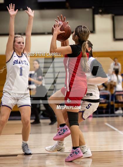 Thumbnail 1 in FR: Shasta vs Corning (Lady Falcons Tournament) photogallery.