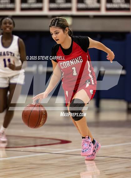 Thumbnail 3 in FR: Shasta vs Corning (Lady Falcons Tournament) photogallery.