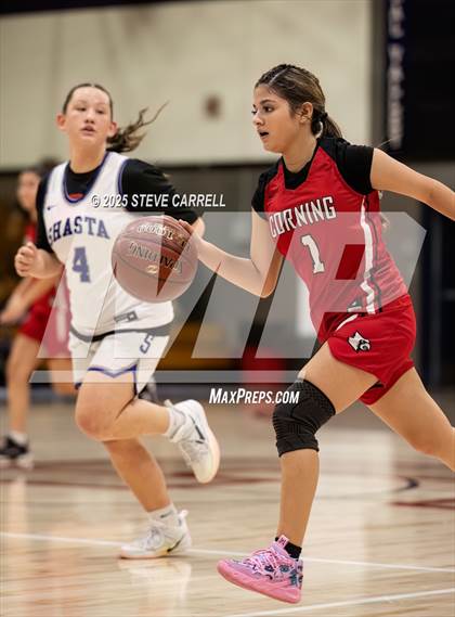 Thumbnail 2 in FR: Shasta vs Corning (Lady Falcons Tournament) photogallery.