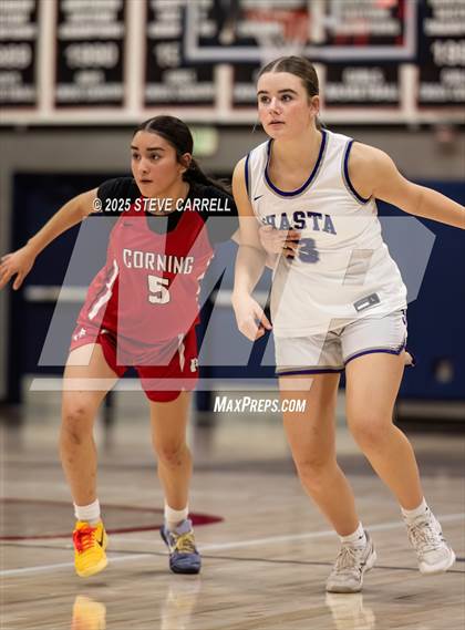Thumbnail 3 in FR: Shasta vs Corning (Lady Falcons Tournament) photogallery.