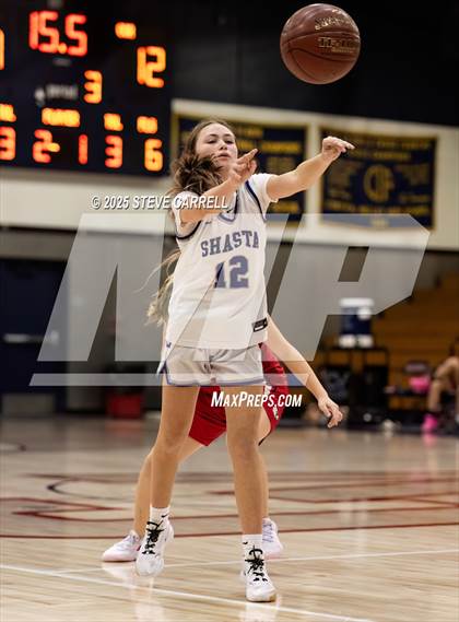 Thumbnail 1 in FR: Shasta vs Corning (Lady Falcons Tournament) photogallery.