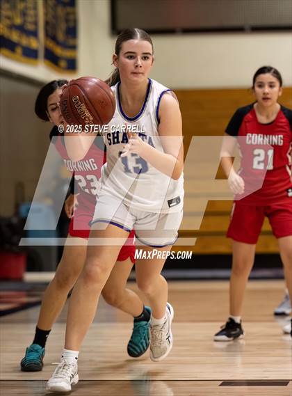 Thumbnail 1 in FR: Shasta vs Corning (Lady Falcons Tournament) photogallery.