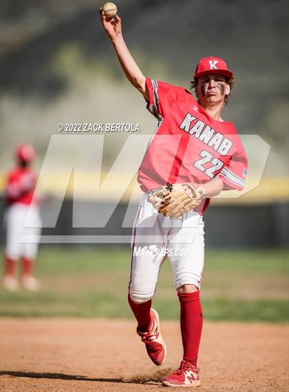 Thumbnail 1 in Kanab vs. Duchesne (UHSAA 2A First Round) photogallery.