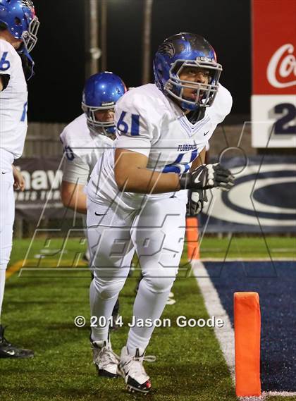 Thumbnail 3 in Florence @ Clay-Chalkville (AHSAA Class 6A Semifinal) photogallery.