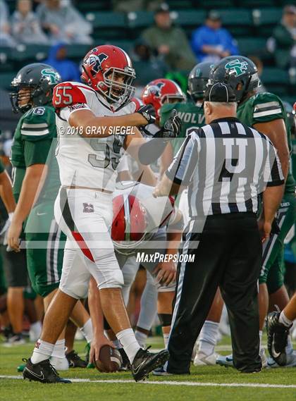 Thumbnail 1 in Edmond Santa Fe vs. Mustang photogallery.