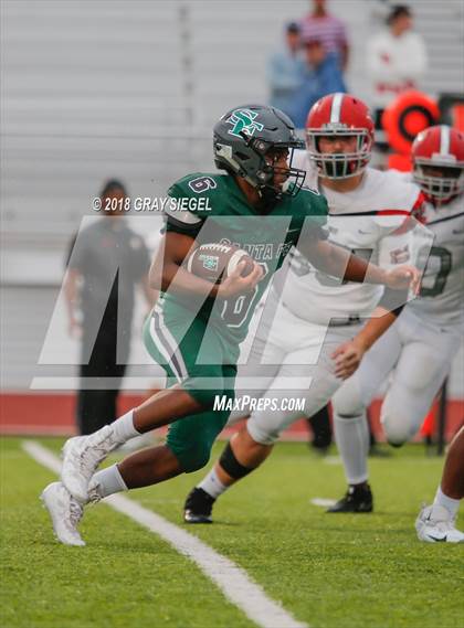 Thumbnail 2 in Edmond Santa Fe vs. Mustang photogallery.