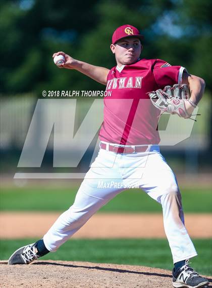 Thumbnail 1 in Tracy vs. Cardinal Newman (Boras Classic North Bracket Rd 2) photogallery.