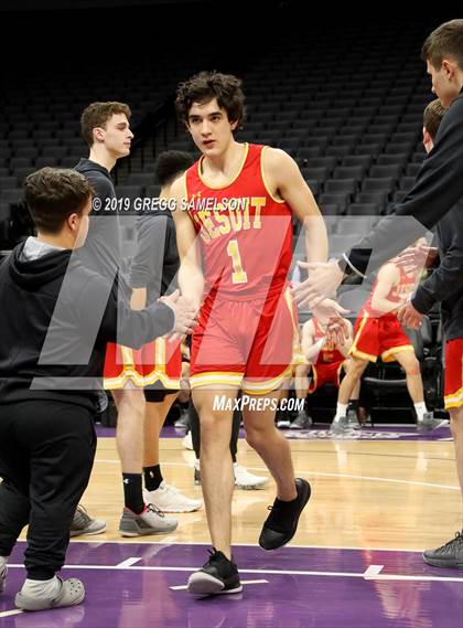 Thumbnail 2 in Jesuit vs Davis (@Golden 1 Center) photogallery.