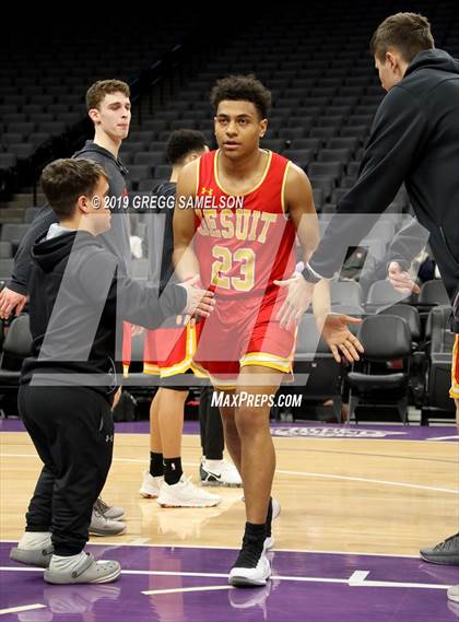 Thumbnail 2 in Jesuit vs Davis (@Golden 1 Center) photogallery.