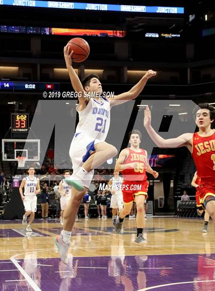 Thumbnail 1 in Jesuit vs Davis (@Golden 1 Center) photogallery.
