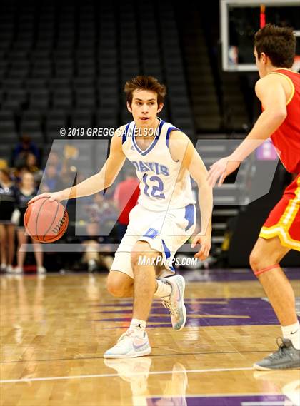 Thumbnail 1 in Jesuit vs Davis (@Golden 1 Center) photogallery.
