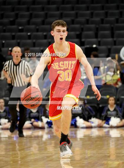 Thumbnail 1 in Jesuit vs Davis (@Golden 1 Center) photogallery.
