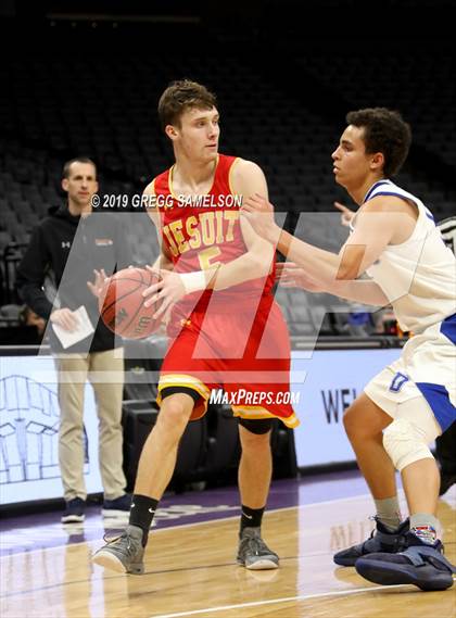 Thumbnail 2 in Jesuit vs Davis (@Golden 1 Center) photogallery.