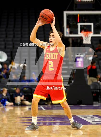 Thumbnail 2 in Jesuit vs Davis (@Golden 1 Center) photogallery.