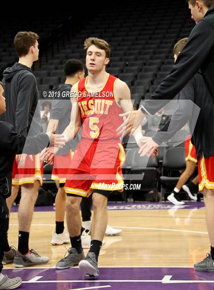 Thumbnail 1 in Jesuit vs Davis (@Golden 1 Center) photogallery.