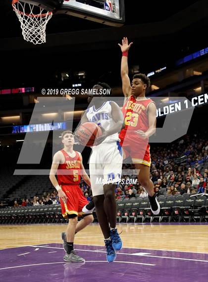 Thumbnail 2 in Jesuit vs Davis (@Golden 1 Center) photogallery.
