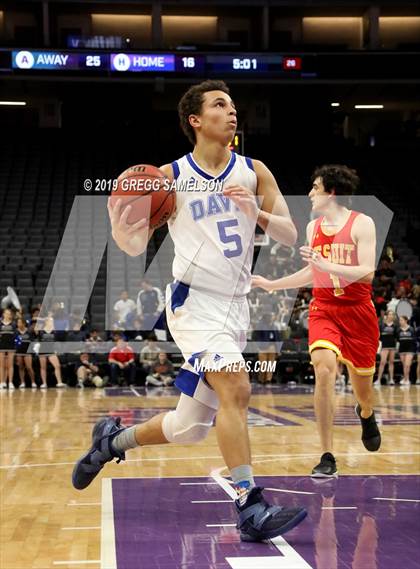 Thumbnail 1 in Jesuit vs Davis (@Golden 1 Center) photogallery.
