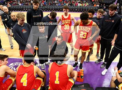 Thumbnail 2 in Jesuit vs Davis (@Golden 1 Center) photogallery.