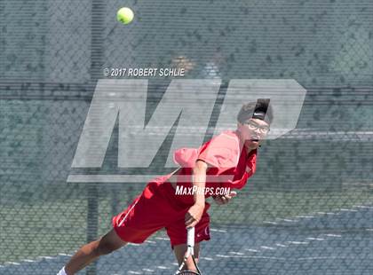 Thumbnail 1 in Jesuit vs. James Logan (CIF NorCal Regional Tennis Championships) photogallery.