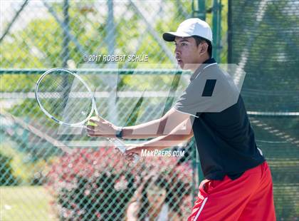 Thumbnail 1 in Jesuit vs. James Logan (CIF NorCal Regional Tennis Championships) photogallery.
