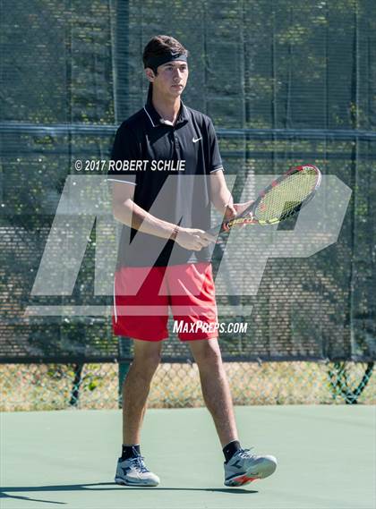 Thumbnail 2 in Jesuit vs. James Logan (CIF NorCal Regional Tennis Championships) photogallery.