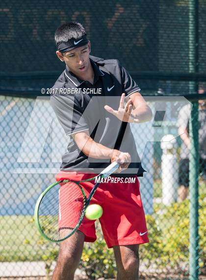 Thumbnail 1 in Jesuit vs. James Logan (CIF NorCal Regional Tennis Championships) photogallery.