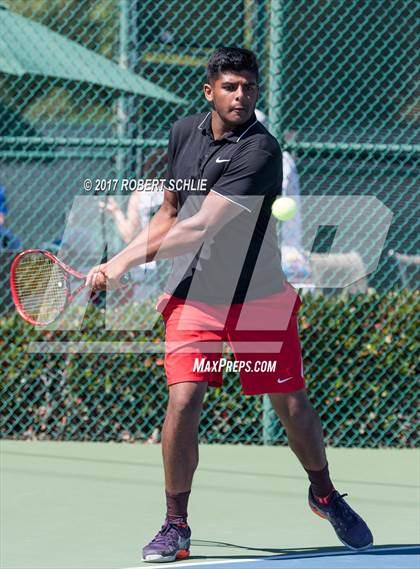 Thumbnail 1 in Jesuit vs. James Logan (CIF NorCal Regional Tennis Championships) photogallery.