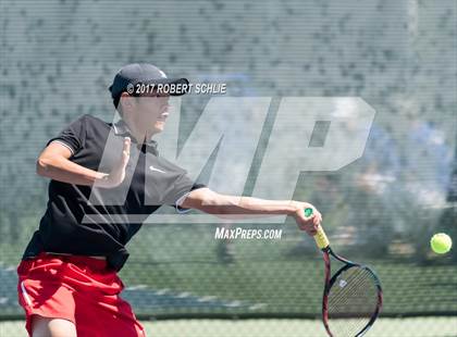 Thumbnail 2 in Jesuit vs. James Logan (CIF NorCal Regional Tennis Championships) photogallery.