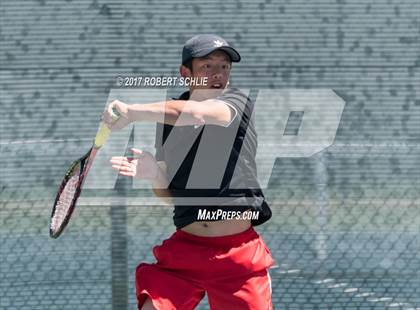 Thumbnail 1 in Jesuit vs. James Logan (CIF NorCal Regional Tennis Championships) photogallery.