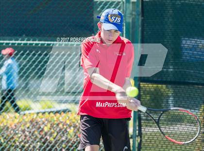 Thumbnail 3 in Jesuit vs. James Logan (CIF NorCal Regional Tennis Championships) photogallery.