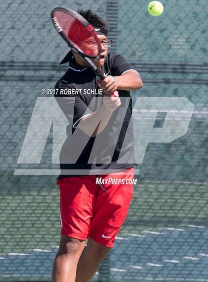 Thumbnail 1 in Jesuit vs. James Logan (CIF NorCal Regional Tennis Championships) photogallery.