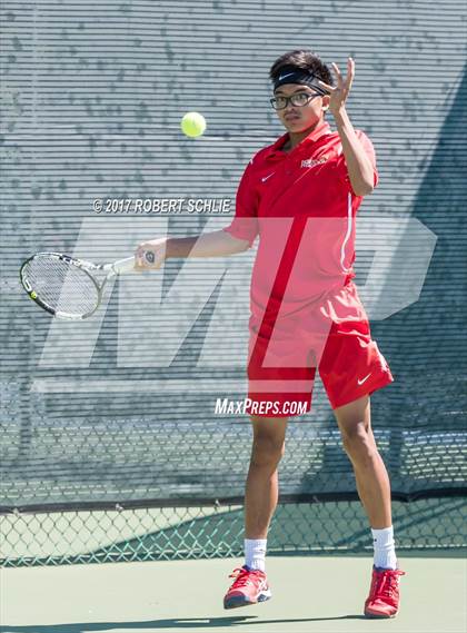 Thumbnail 1 in Jesuit vs. James Logan (CIF NorCal Regional Tennis Championships) photogallery.