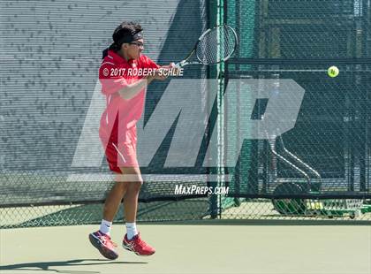 Thumbnail 3 in Jesuit vs. James Logan (CIF NorCal Regional Tennis Championships) photogallery.