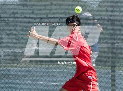 Thumbnail 1 in Jesuit vs. James Logan (CIF NorCal Regional Tennis Championships) photogallery.