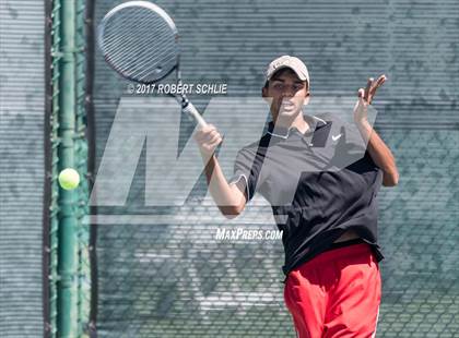 Thumbnail 3 in Jesuit vs. James Logan (CIF NorCal Regional Tennis Championships) photogallery.