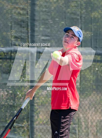 Thumbnail 1 in Jesuit vs. James Logan (CIF NorCal Regional Tennis Championships) photogallery.