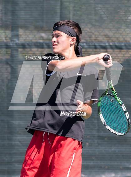 Thumbnail 1 in Jesuit vs. James Logan (CIF NorCal Regional Tennis Championships) photogallery.