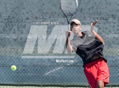 Thumbnail 2 in Jesuit vs. James Logan (CIF NorCal Regional Tennis Championships) photogallery.