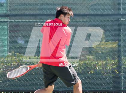 Thumbnail 1 in Jesuit vs. James Logan (CIF NorCal Regional Tennis Championships) photogallery.